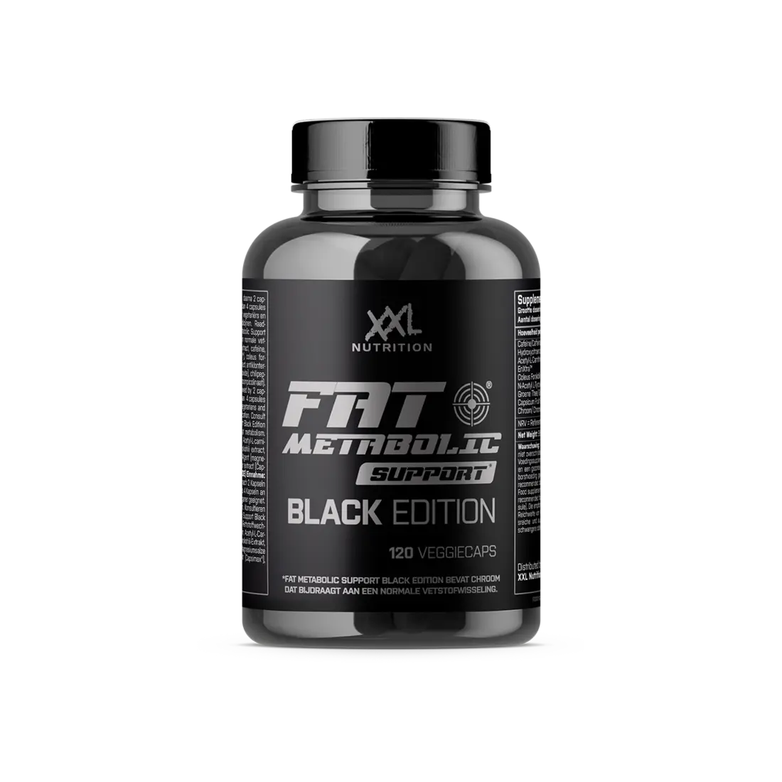 Buy Fat Metabolic Support Black Edition - 120 capsules at XXL